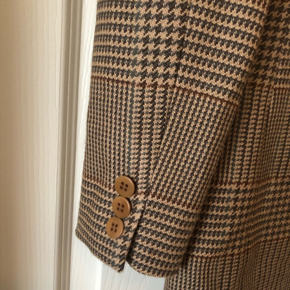 GIORGIO ARMANI BLACK LABEL Plaid Blazer - Picture 4 of 8